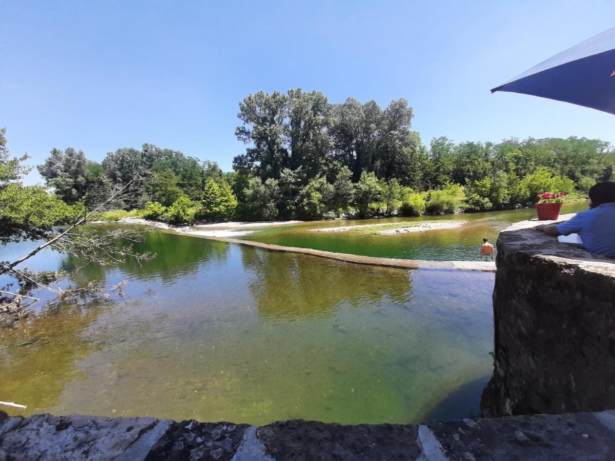 Rez de jardin T3 Appartement Molieres-sur-Ceze Buitenkant foto